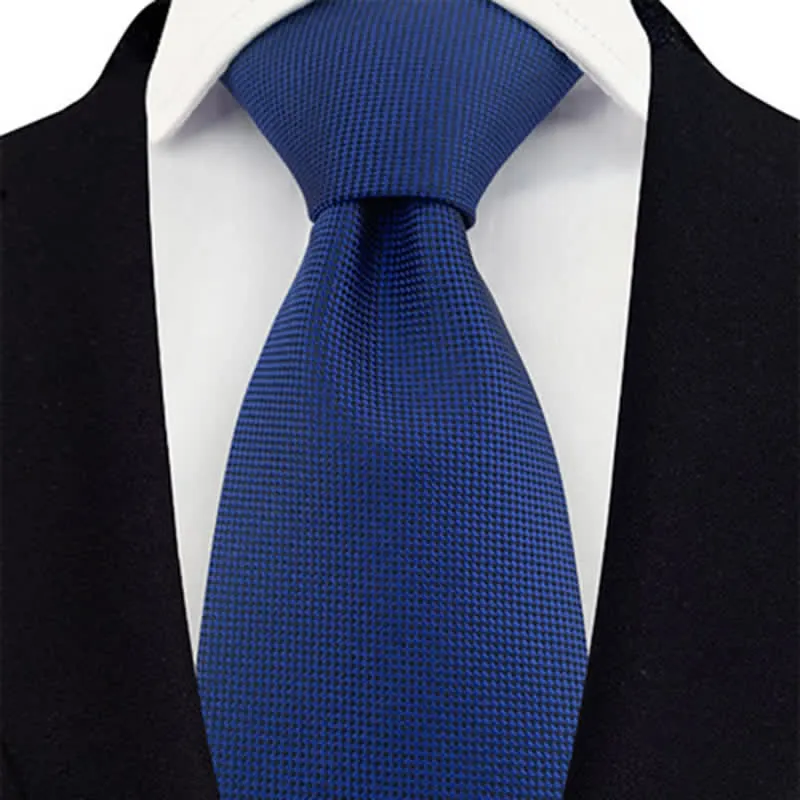 Men's Simple Solid Color Skinny Necktie