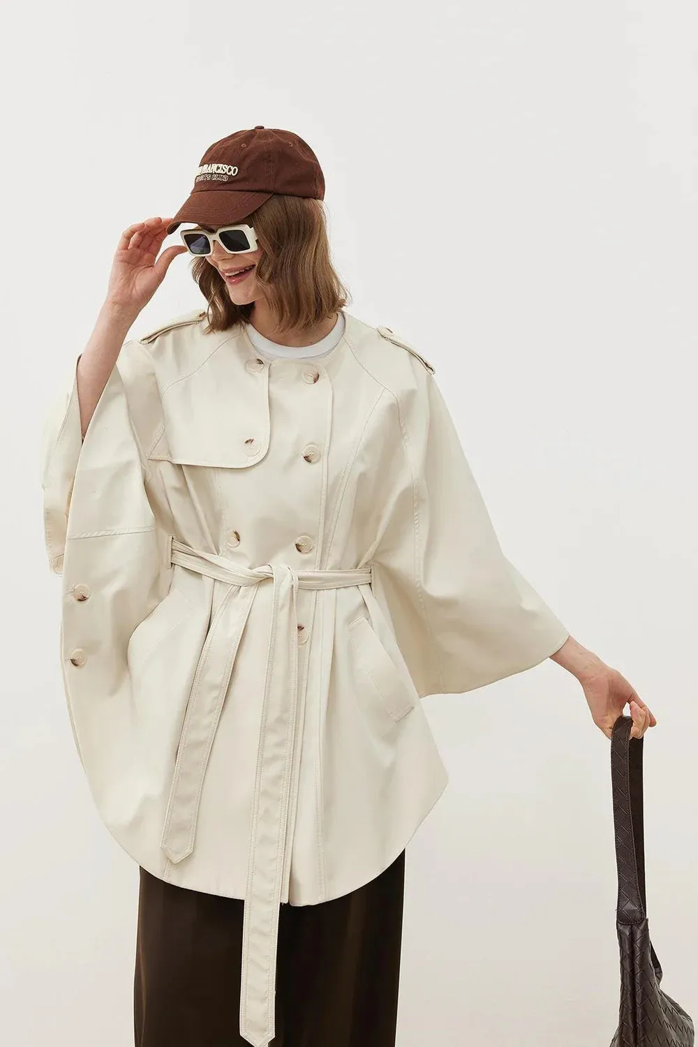 MLNI Trench Coat Ecru