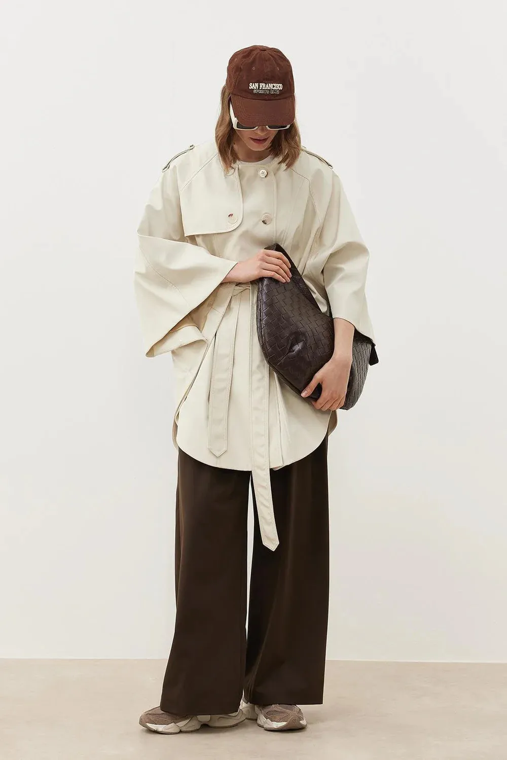 MLNI Trench Coat Ecru