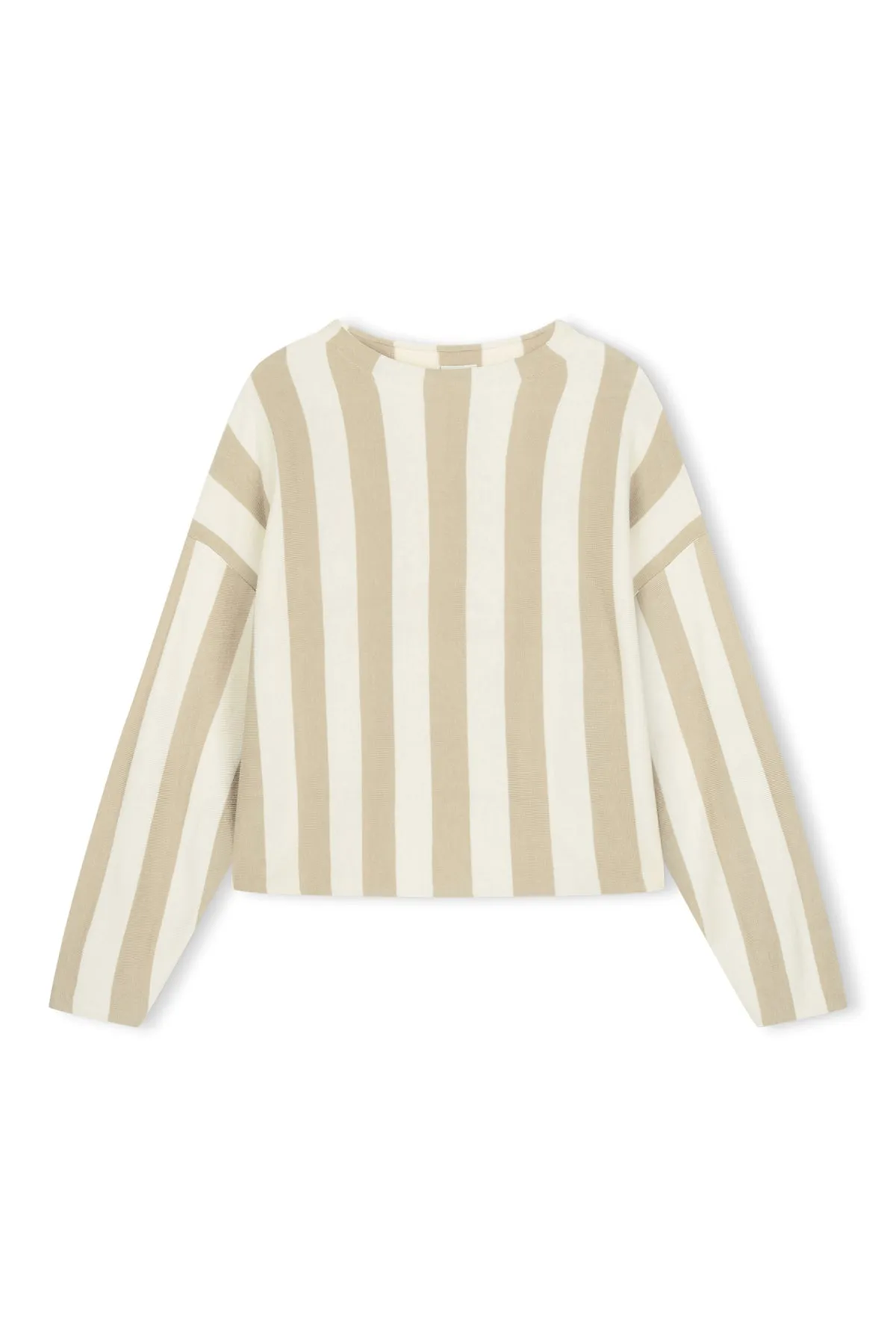 Natural Stripe Knit Jumper