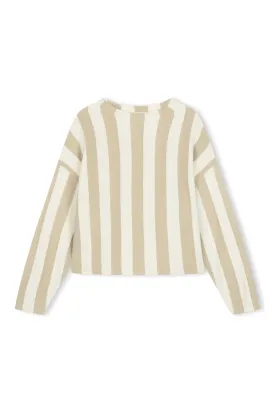 Natural Stripe Knit Jumper