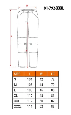 Neo Tools 81-792-Xxxl Protective Trousers Yellow