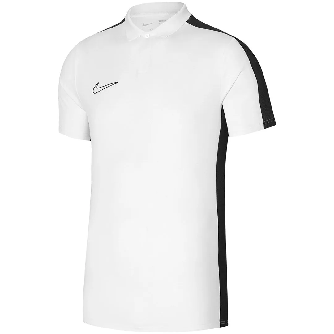 Nike Df Academy 23 Ss Polo T-Shirt White Dr1346 100 S