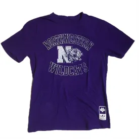 Northwestern Wildcats Adidas Adult Purple Arch Logo Shirt