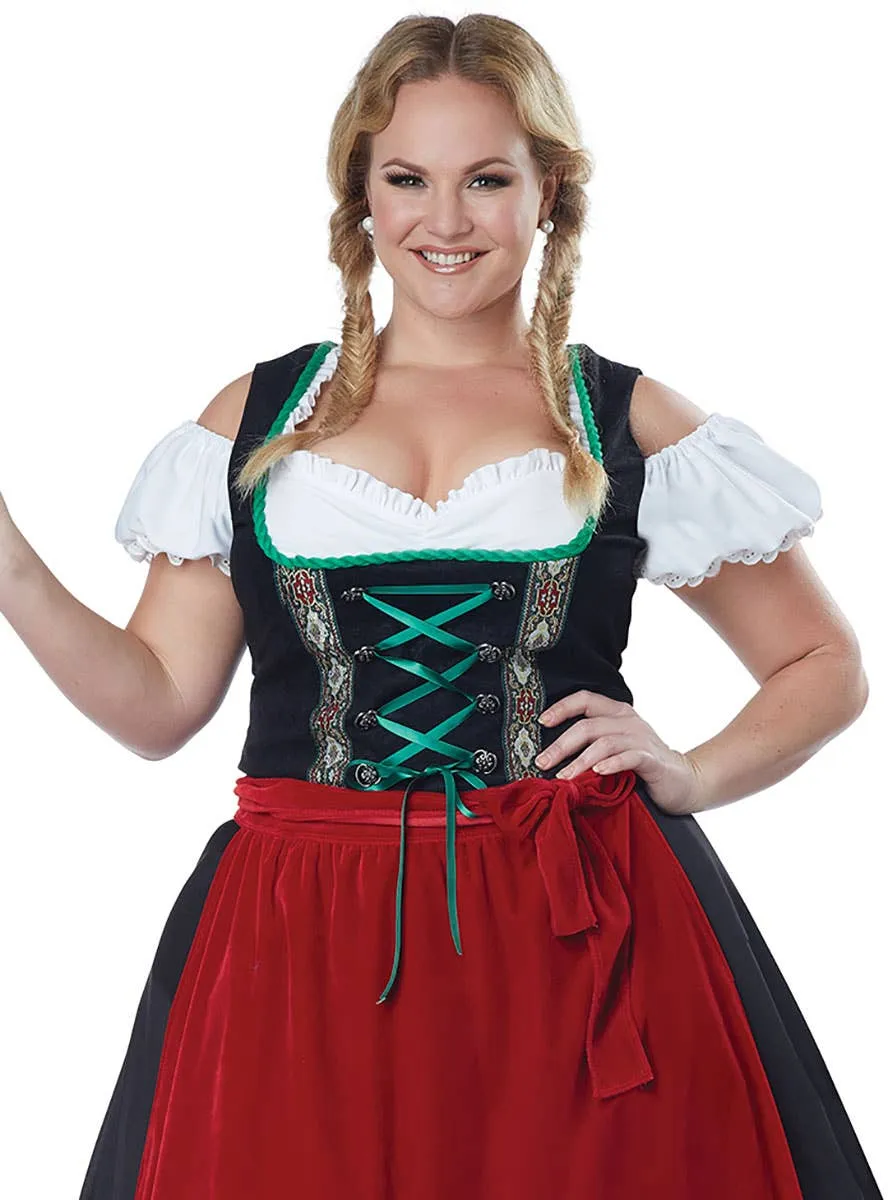 Oktoberfest Fraulein Plus Size Womens Costume