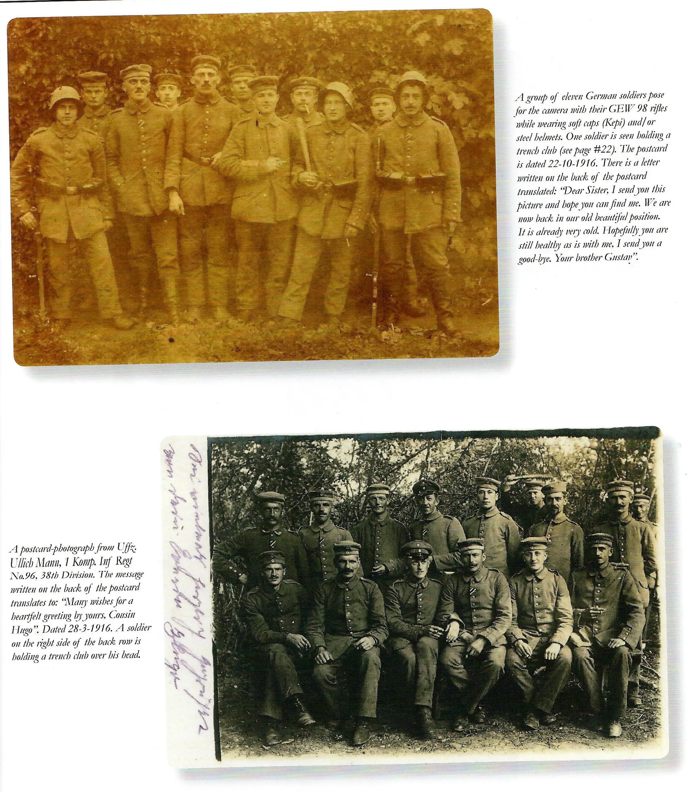 Original Austro-Hungarian WWI Rastremato Model Trench Raiding Club - Featured in Book At Arm's Length Volume 1