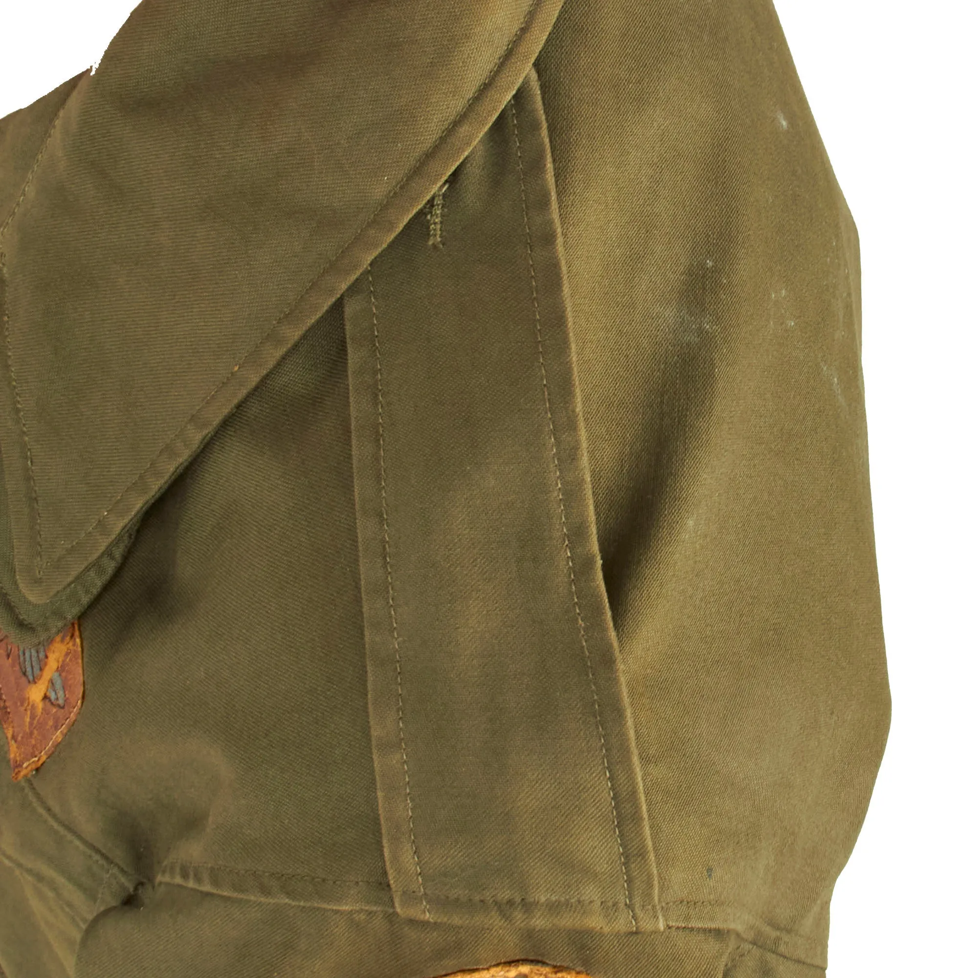 Original U.S. WWII 15th Air Force Bombardier “Sweet Lorraine” Pinup Painted M-1943 Field Jacket