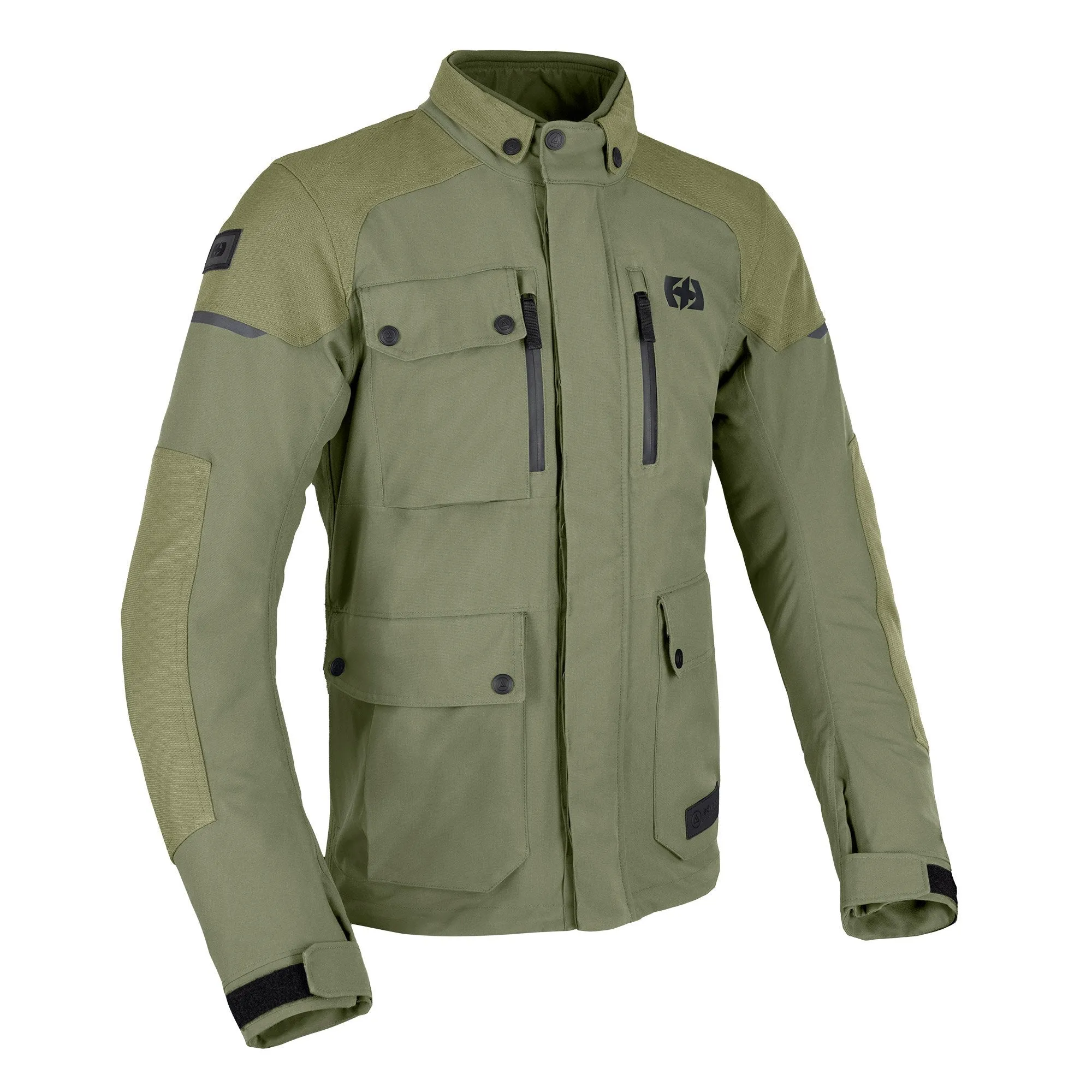 Oxford Barkston D2D  Men's Motorcycle Jacket Khaki