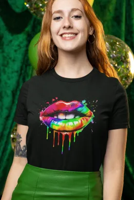 Rainbow Lips Tshirt