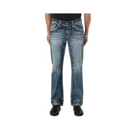 Rock Revival Men's Foliage Bootcut Jeans