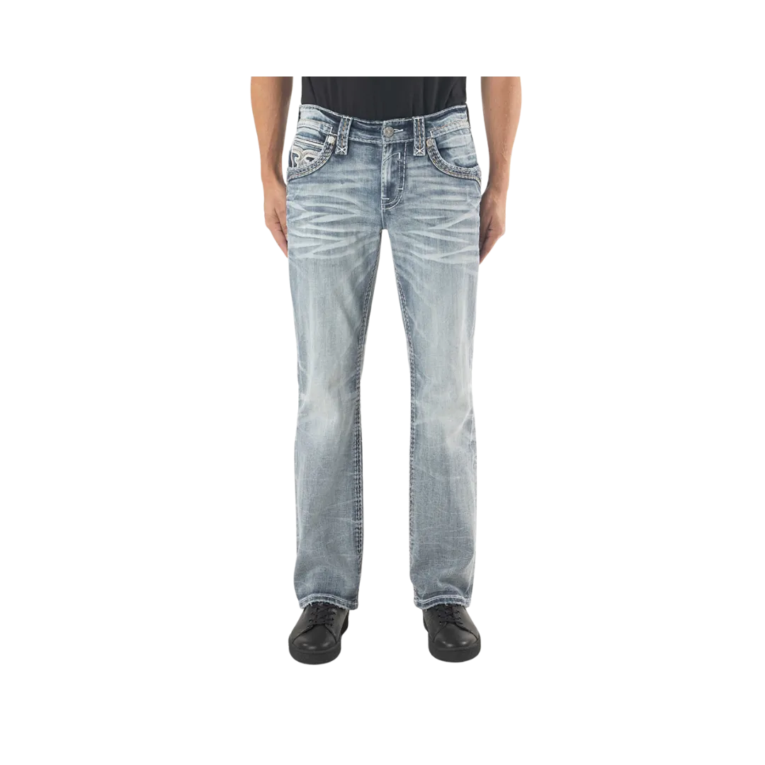 Rock Revival Men's Jael Bootcut Jeans