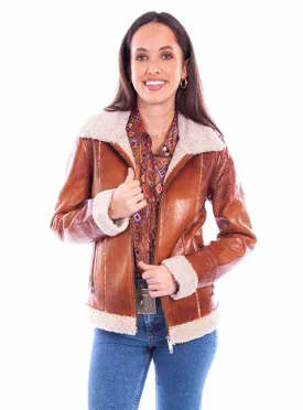 Scully Leathers Women's Cocgac Brown Jacket