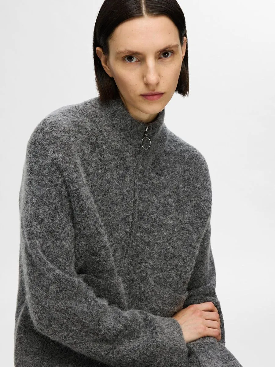 Selected Femme - Zip Knit - Sia