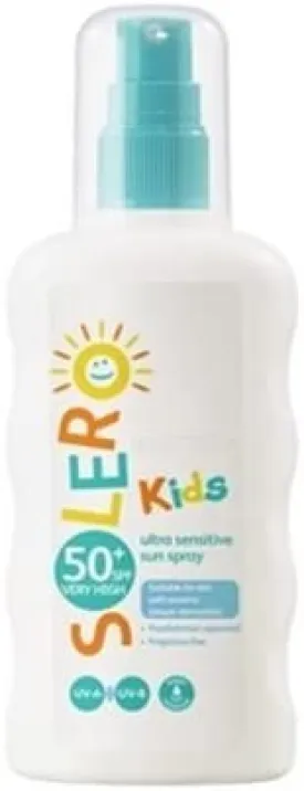 Solero Kids Ultra Sensitive Sun Spray SPF50  200ml