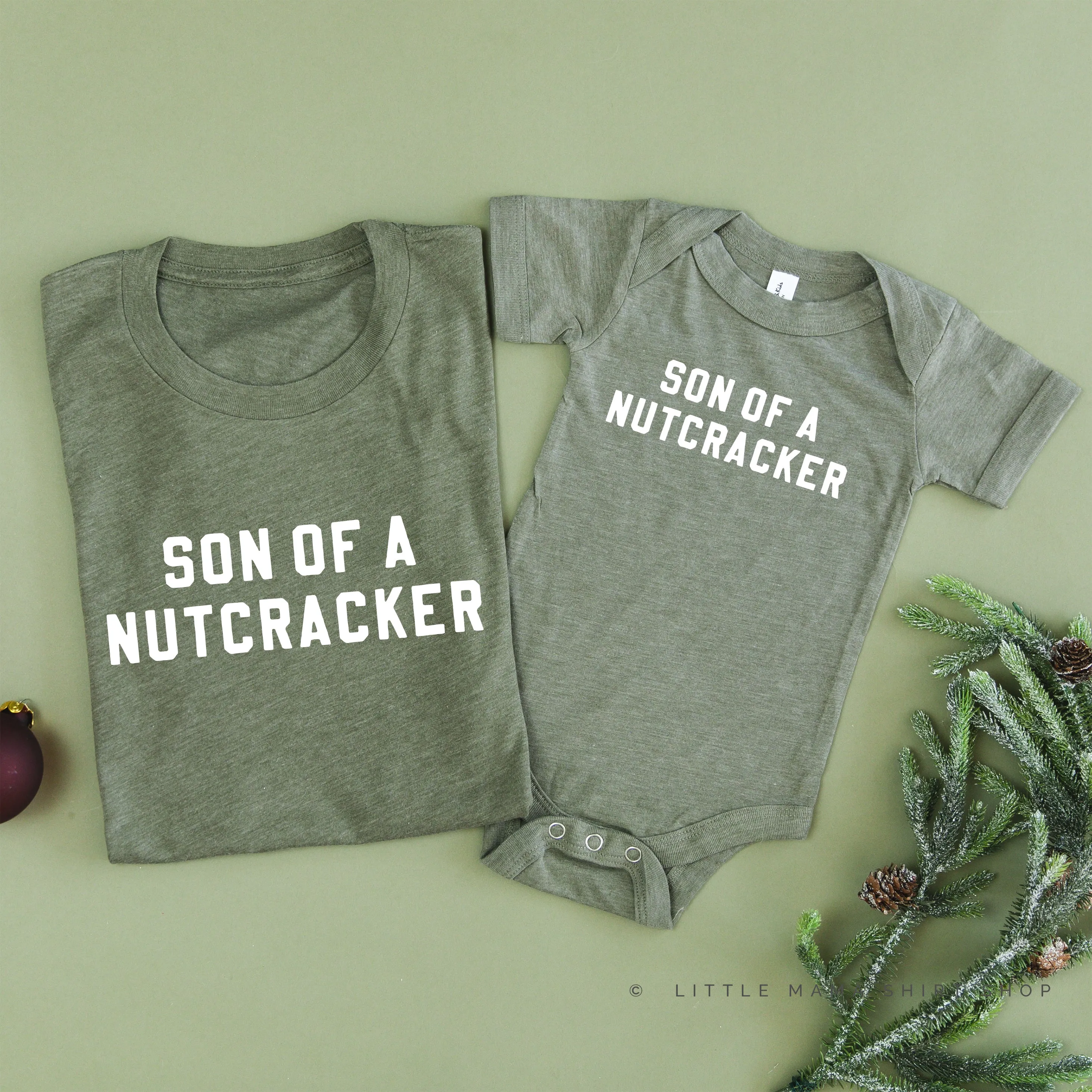 Son Of A Nutcracker - Set of 2 Unisex Tees