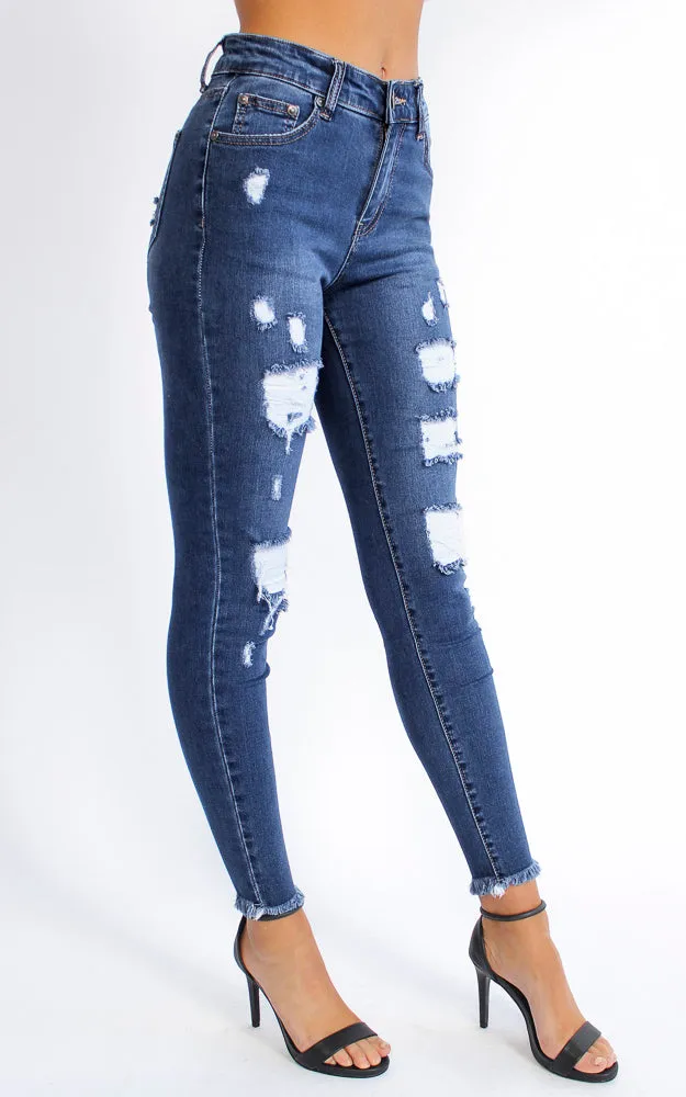 Spell Bound Jeans - Dark Blue