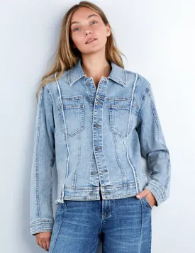 Split Denim Jacket