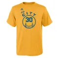 Stephen Curry #30 Golden State Warriors Adidas Throwback Gold Youth Shirt