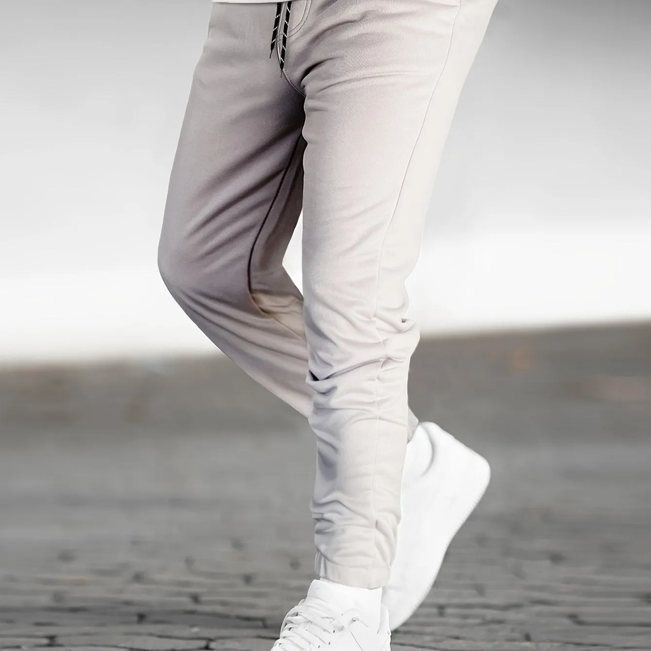 Stylish Mens Joggers Classic Design Waist Drawstring Perfect for Outdoors