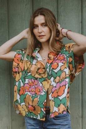 Sunrise Surf Boxy Button-up