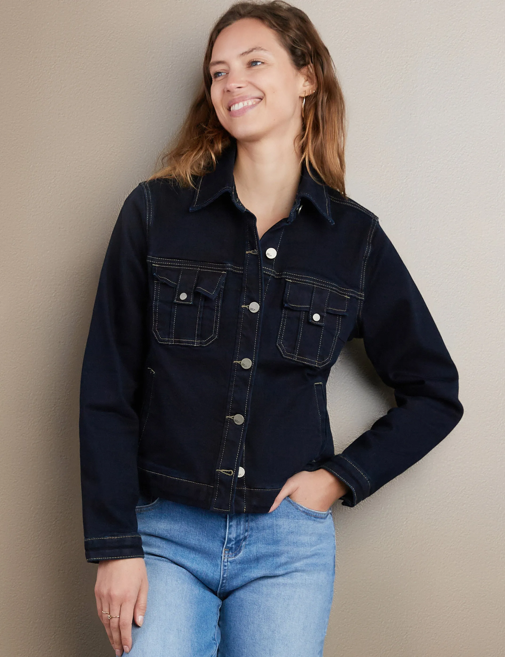 Tab Pocket Jean Jacket