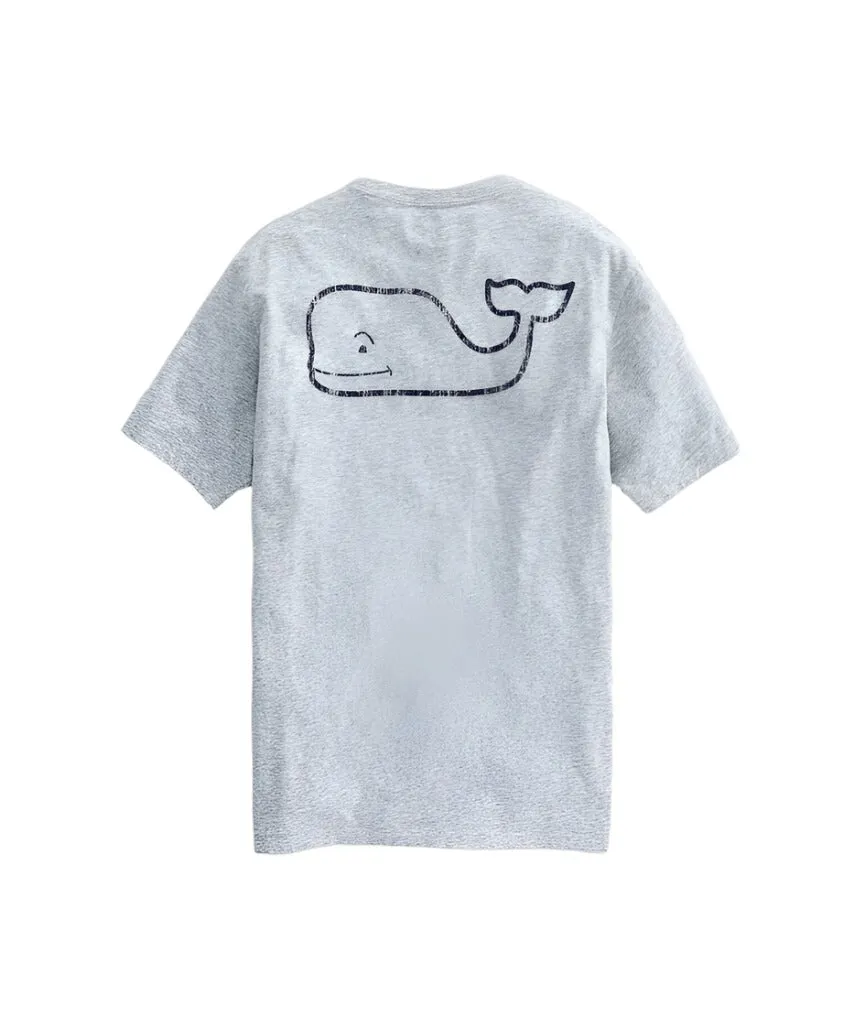 Vineyard Vines Mens Vintage Whale Pocket Short Sleeve T-Shirt