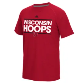 Wisconsin Badgers Adidas Hoops Dassler Ultimate Tee