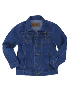 Wrangler Boy's Cowboy Cut Unlined Denim Jacket